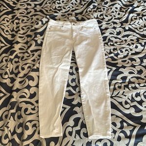 Liverpool bright white jeans the ankle skinny 12/31